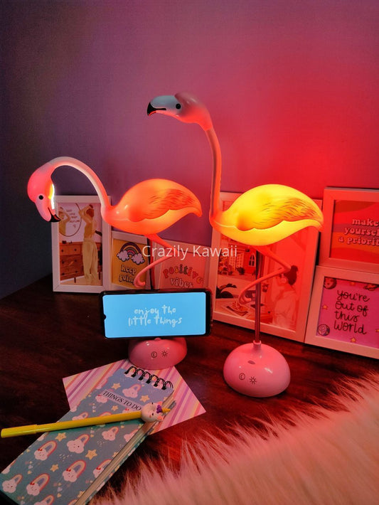 Pinterest Flamingo Touch Table Lamp