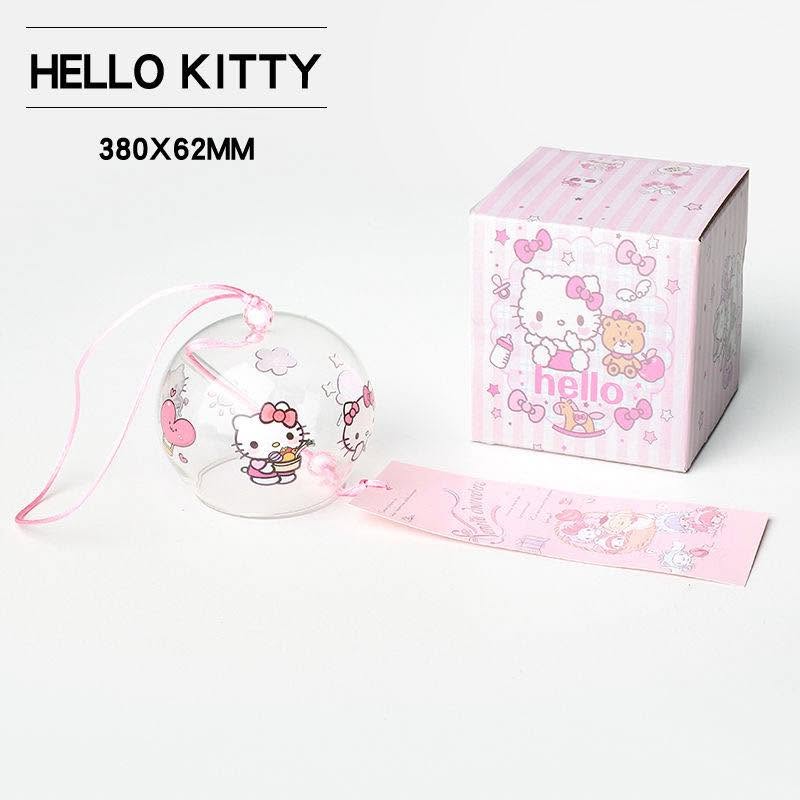 Pink Hello Kitty Wind Chimes