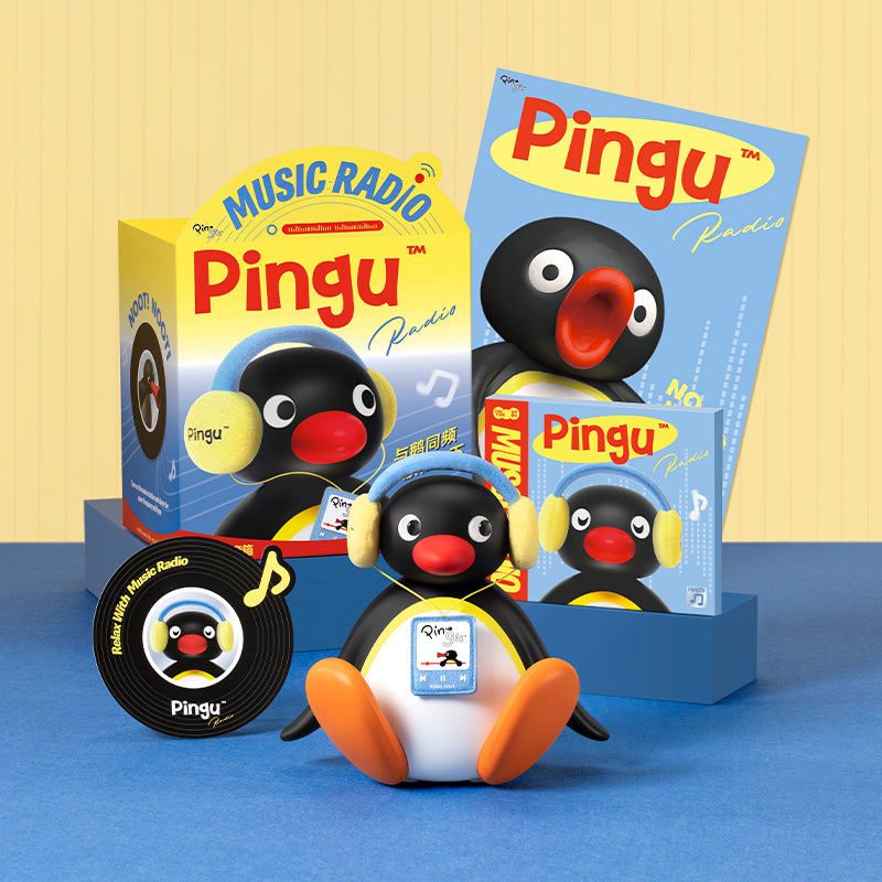 Pingu Music Playing Head Shaking Bluetooth Speaker