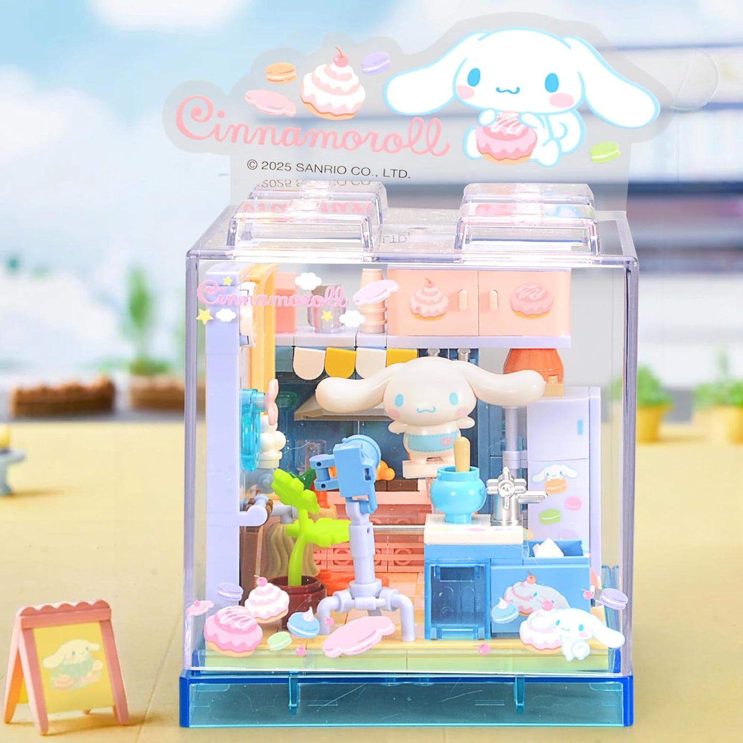 Cinnamoroll Lovely Boutique Sweet Shop Miniature Building Block Set