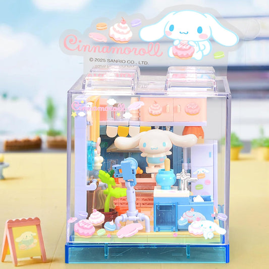 Cinnamoroll Lovely Boutique Sweet Shop Miniature Building Block Set