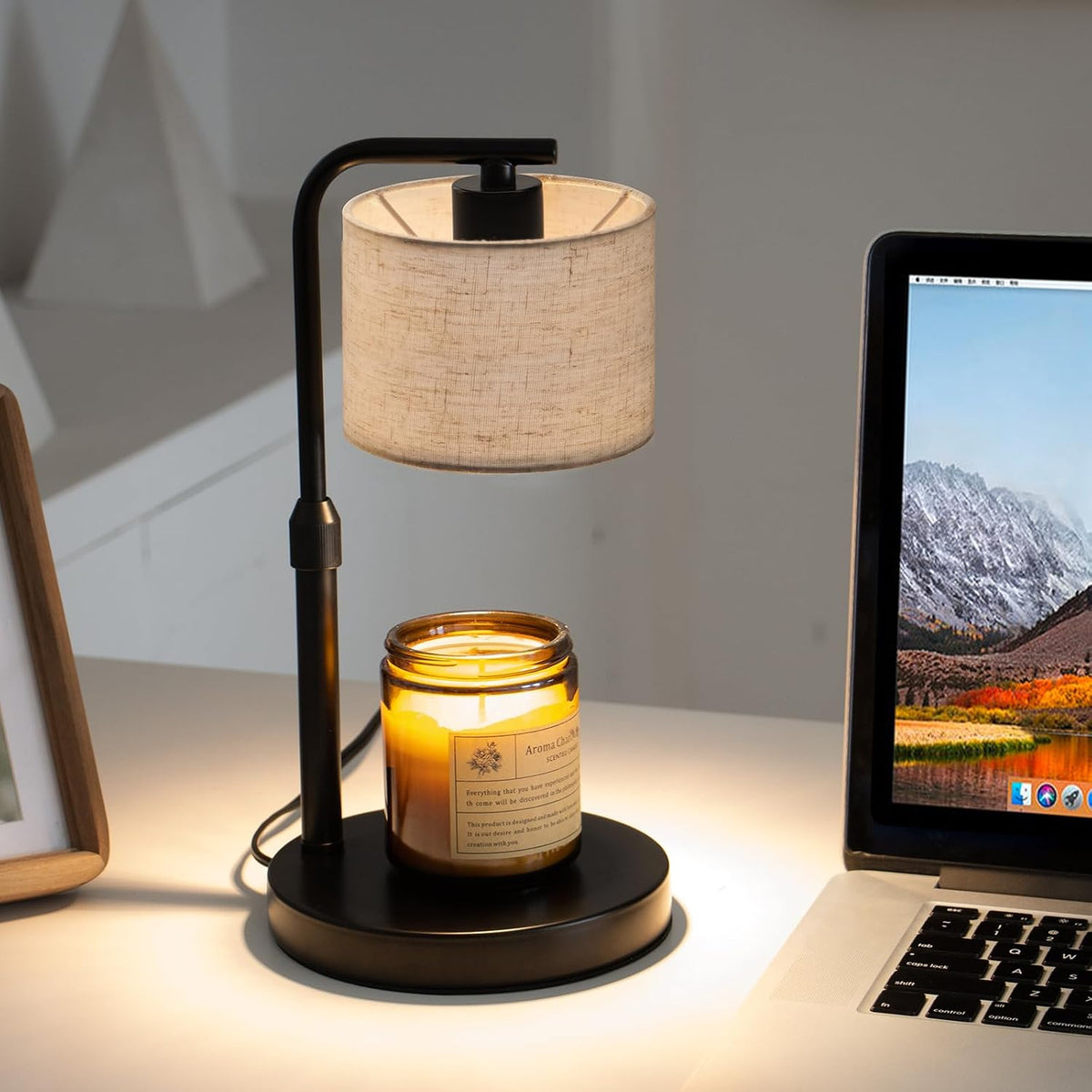 Candle Warmer Lamp with Timer - Adjustable