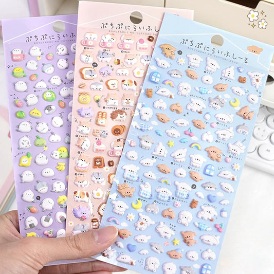Kawaii 3D Puffy Stickers