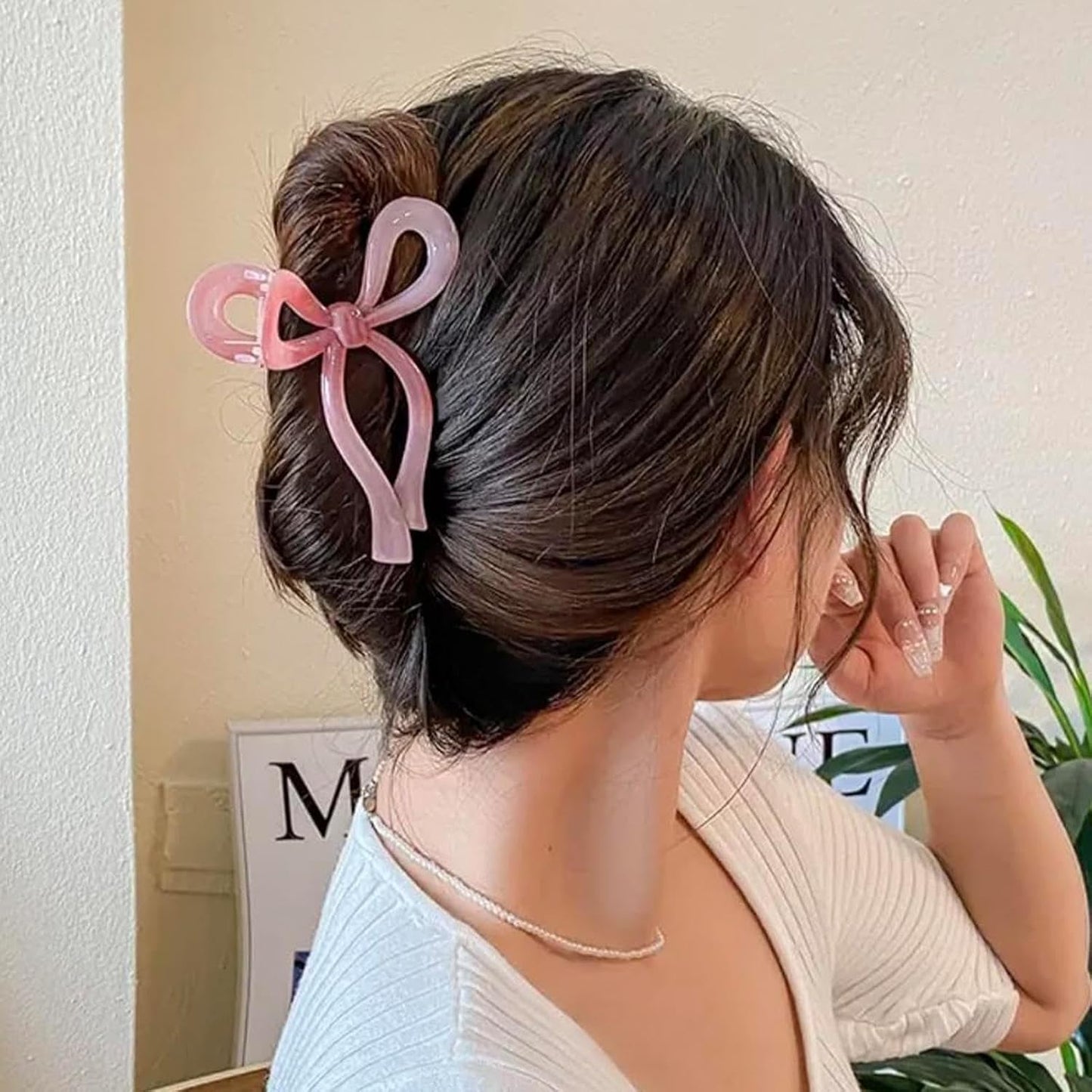 Coquette Bow Claw Clip