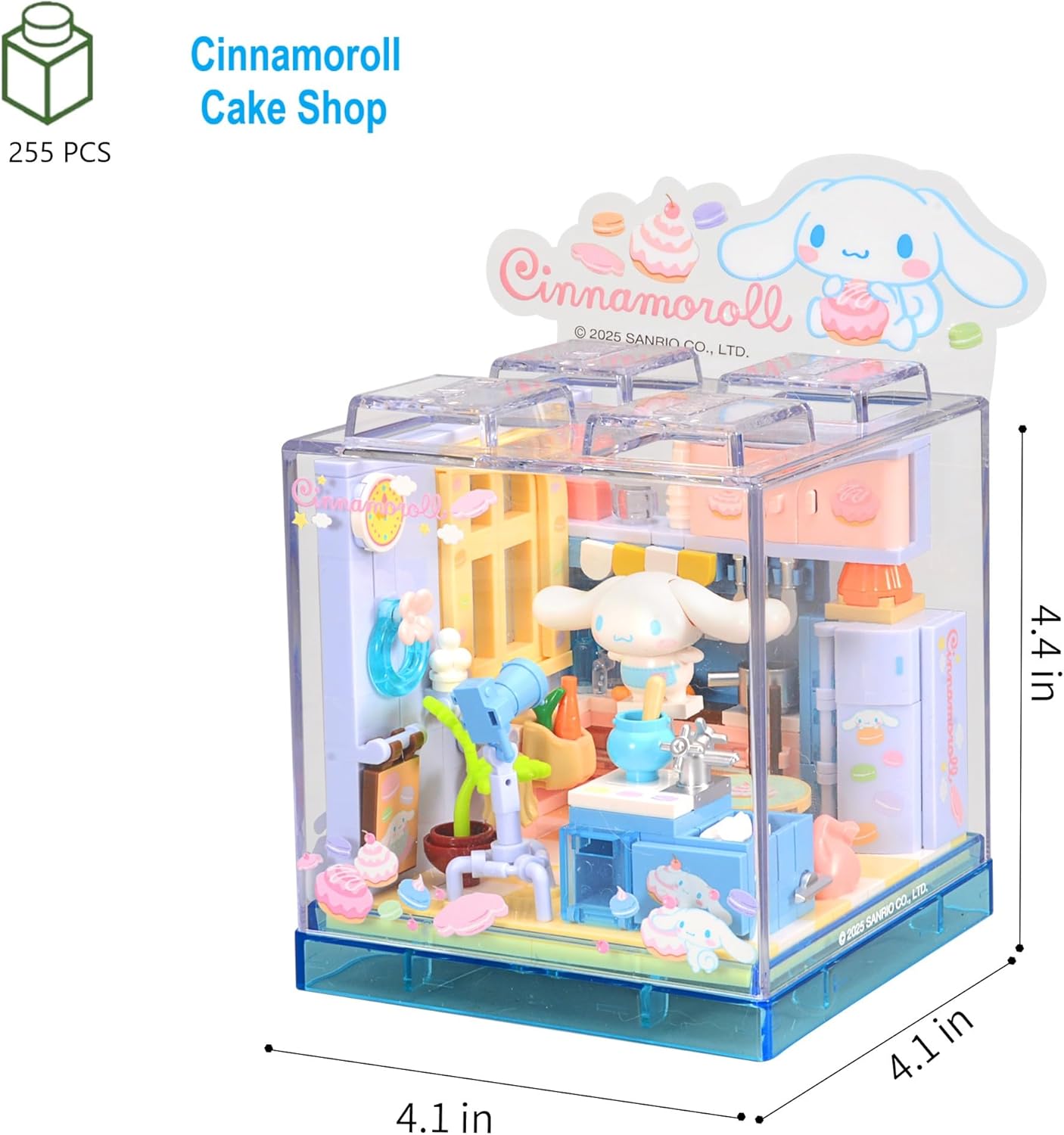 Cinnamoroll Lovely Boutique Sweet Shop Miniature Building Block Set
