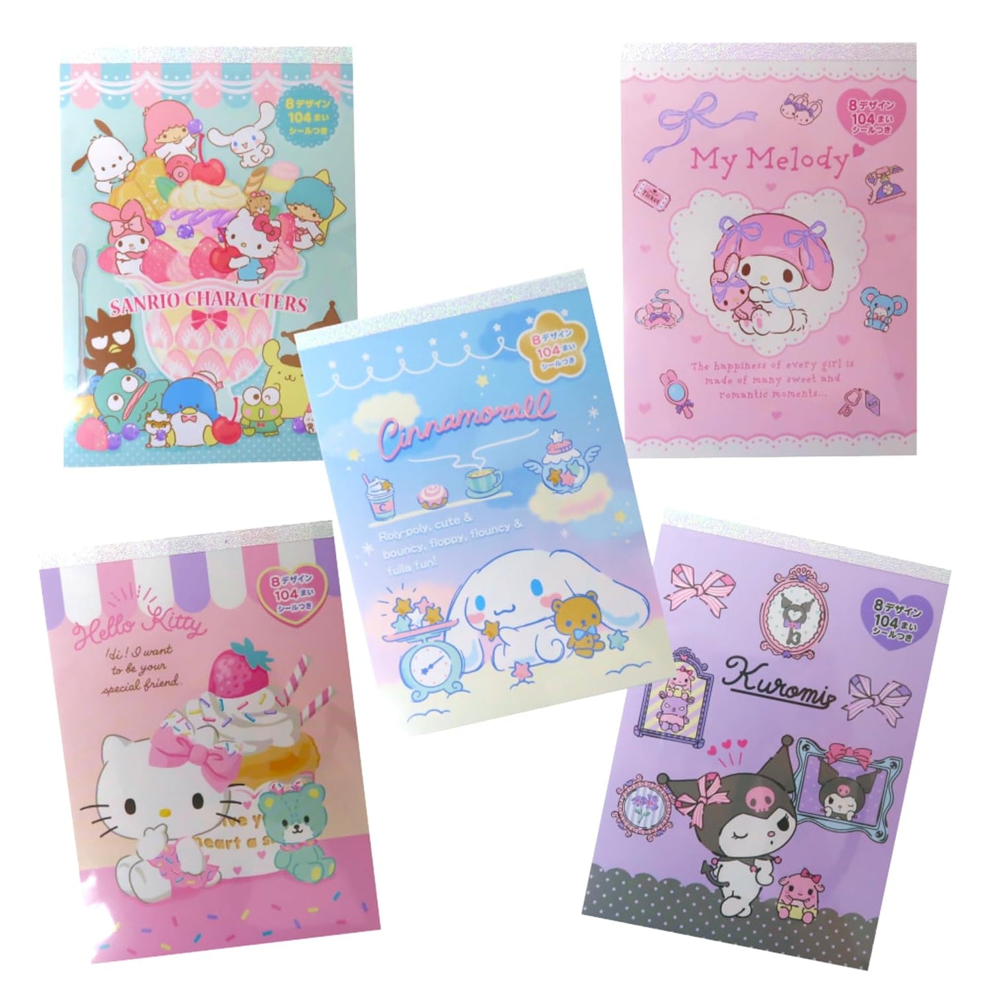 Sanrio Characters Mini Memo Pad/Note Pad - To Do List