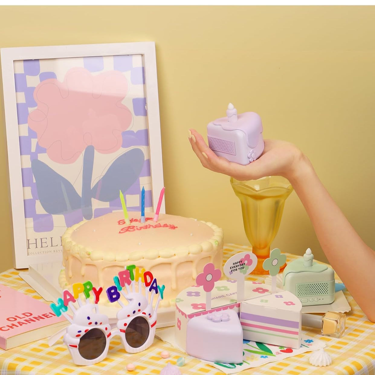 Kawaii Cake-Shaped Bluetooth Speaker - Offical Martube