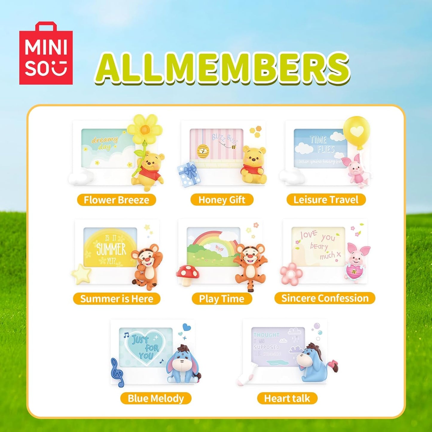 Miniso Disney Winnie The Pooh Dreamy Day Series Blind Box