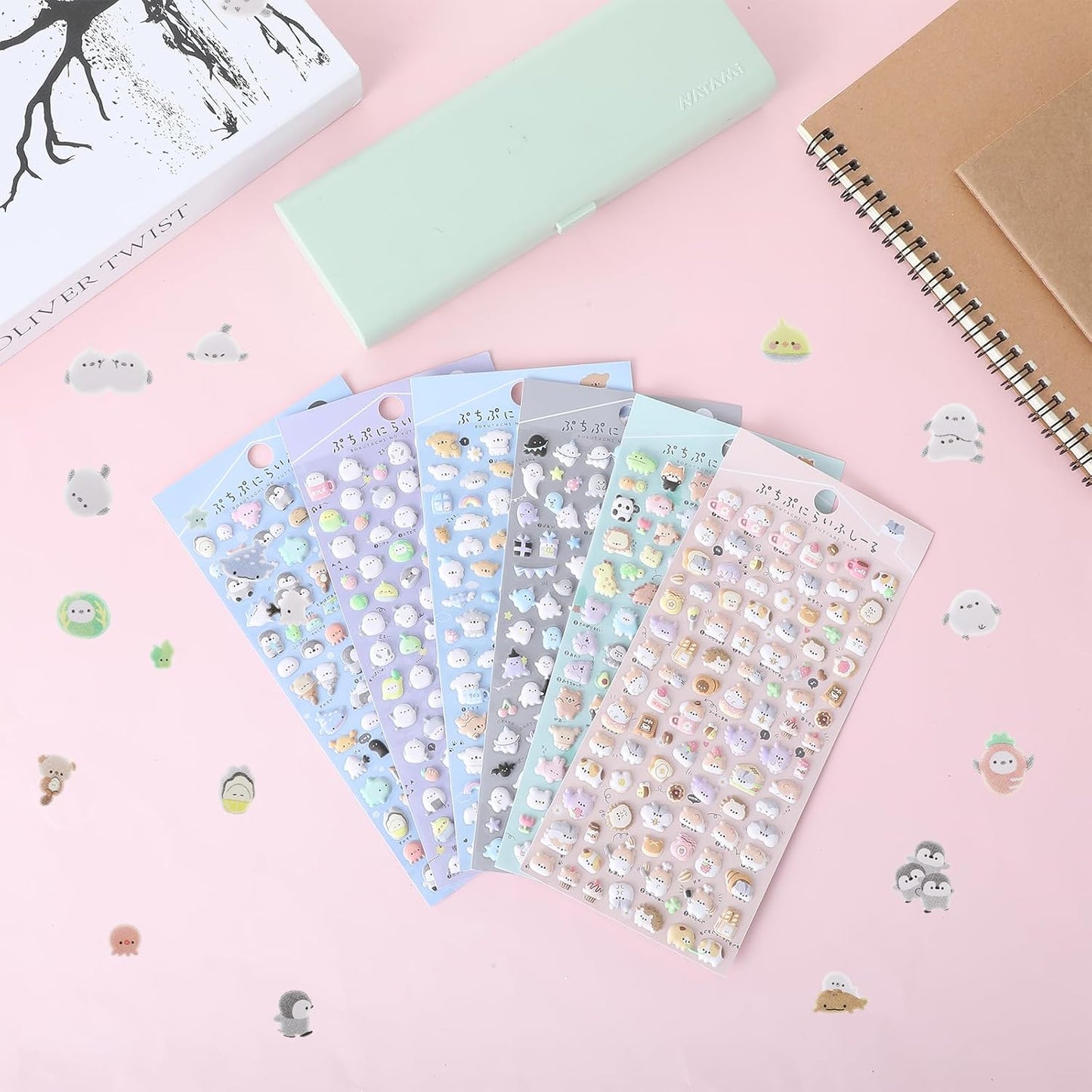Kawaii 3D Puffy Stickers