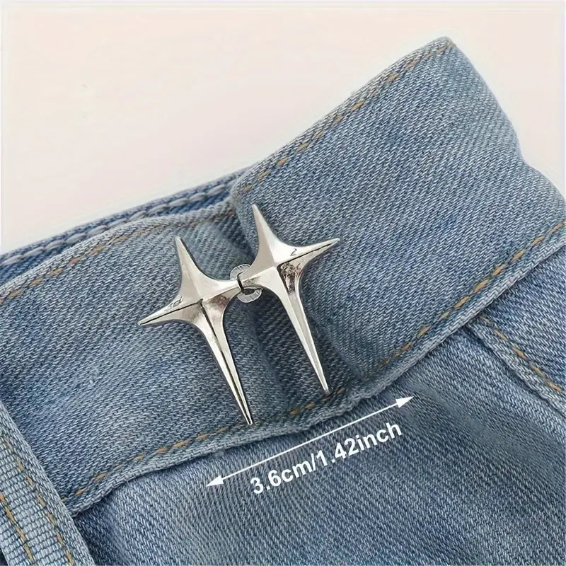 Trendy Jean Button Pins