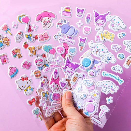 kawaii Sanrio Bubble Stickers