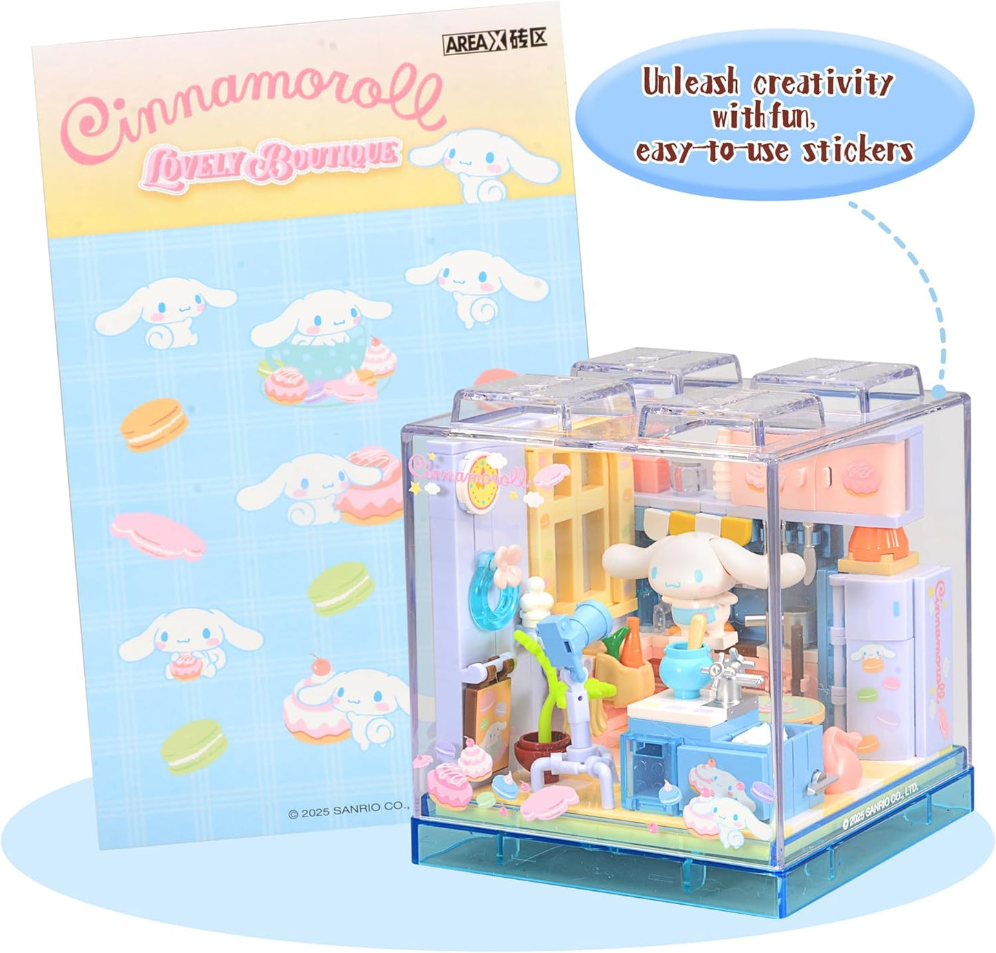 Cinnamoroll Lovely Boutique Sweet Shop Miniature Building Block Set