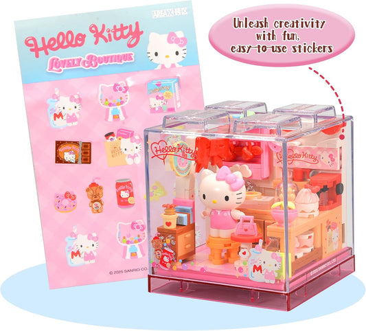 Hello Kitty Lovely Boutique Cake Shop Miniature Building Block Set
