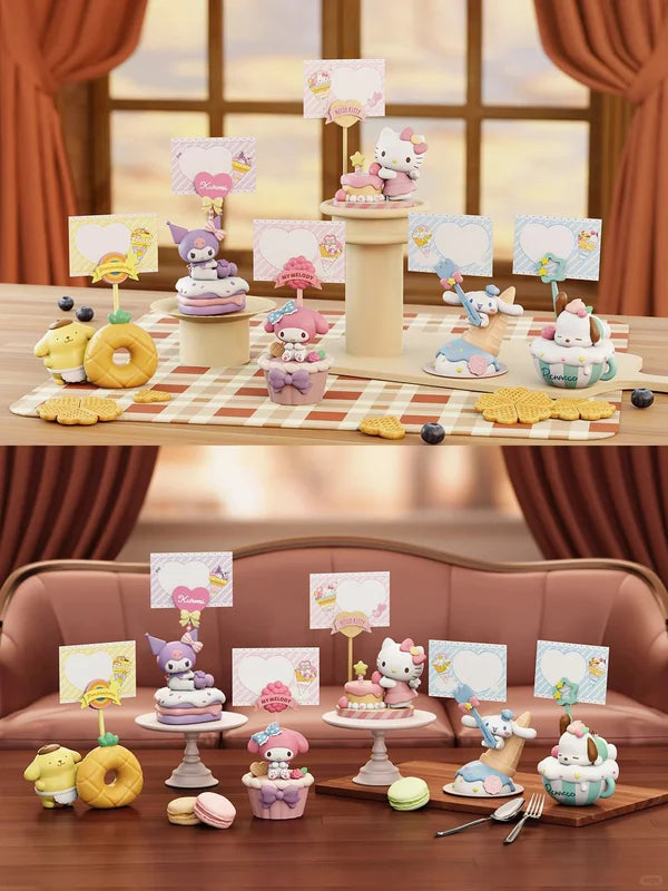 Sanrio Family Dessert Series Note Ornaments Picture Holder Clip Holder