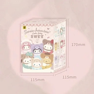 TOPTOY Sanrio Family Latte Baby Plush Doll Series Blind Box