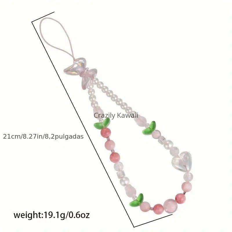 Tulip Beaded Lanyard