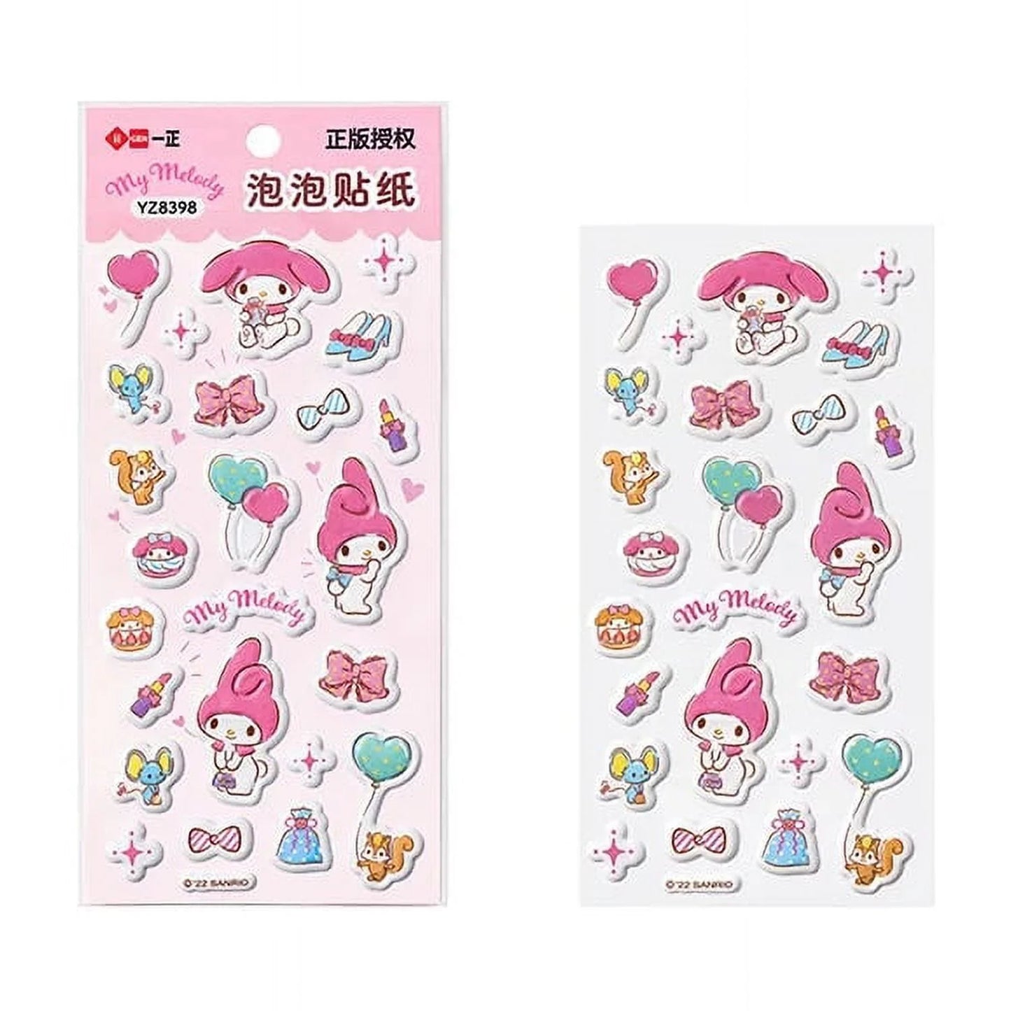 kawaii Sanrio Bubble Stickers