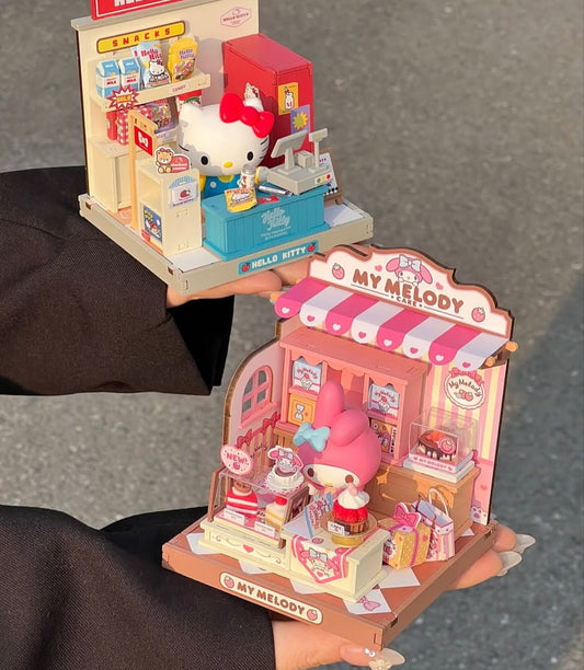 Rolife x Sanrio DIY Miniature Cute Store Manager Series Kit