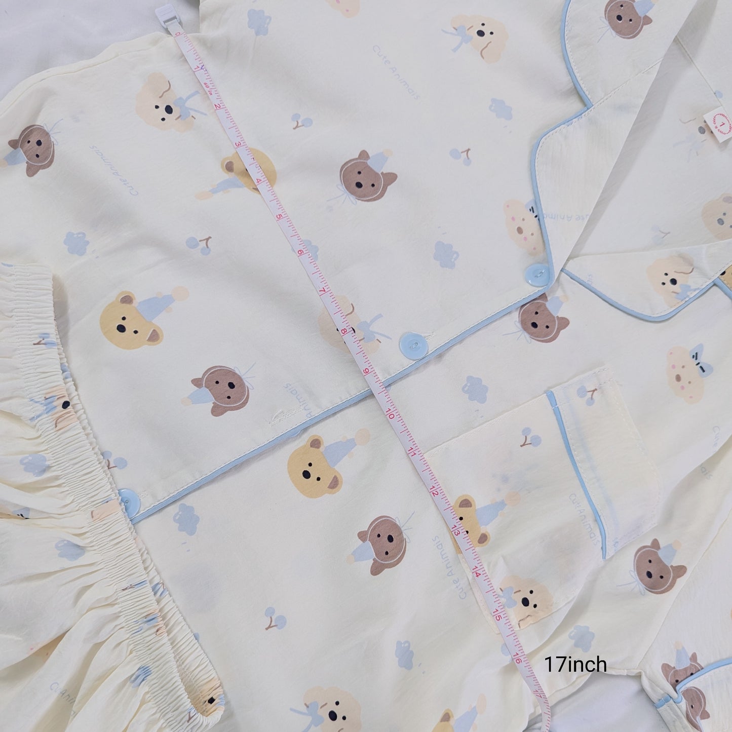 Kawaii Pinterest Cotton Pyjama Set - XS