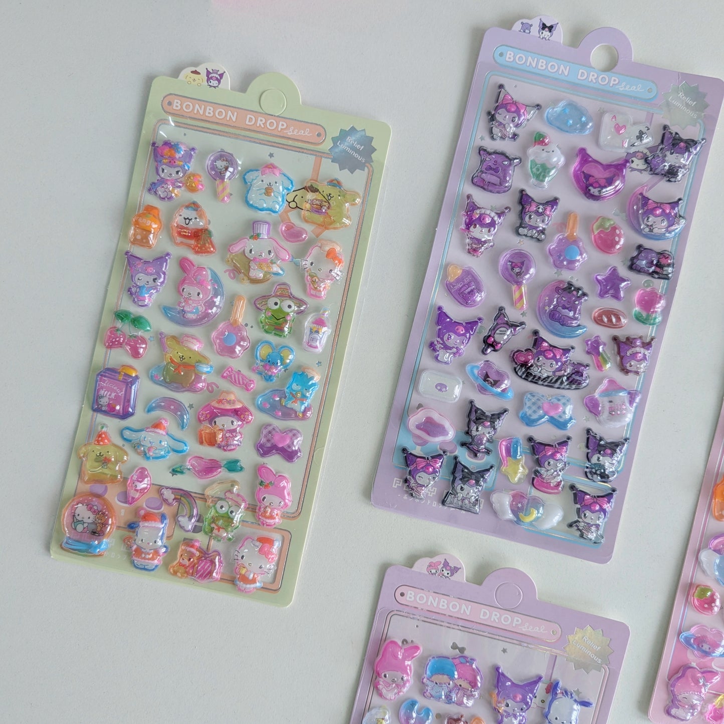 BonBon Sanrio 3D Relief Sticker