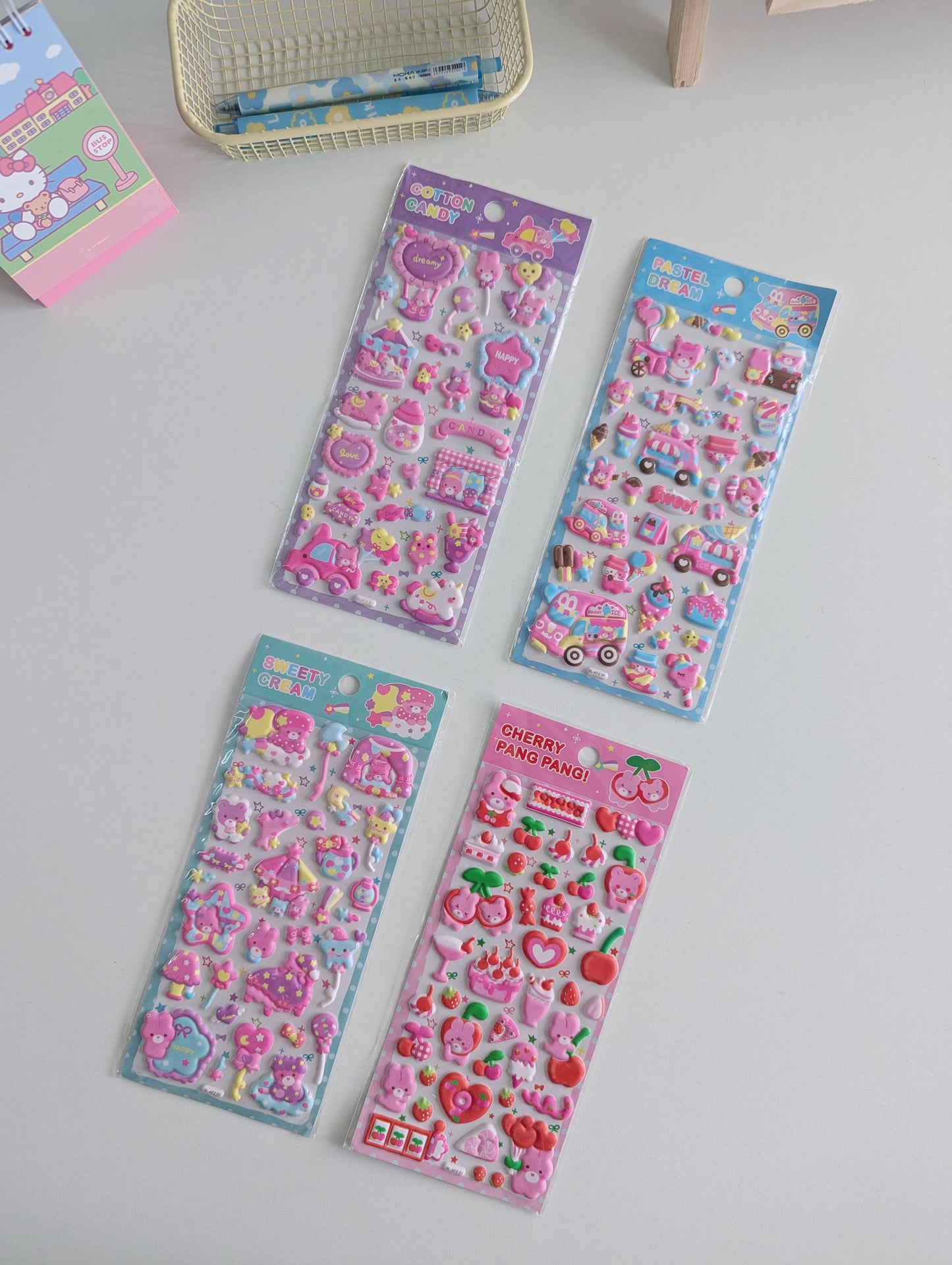 Cute 3D Foam Stickers