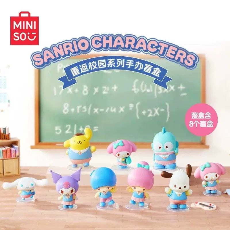 Miniso x Sanrio Back to School Blind Box
