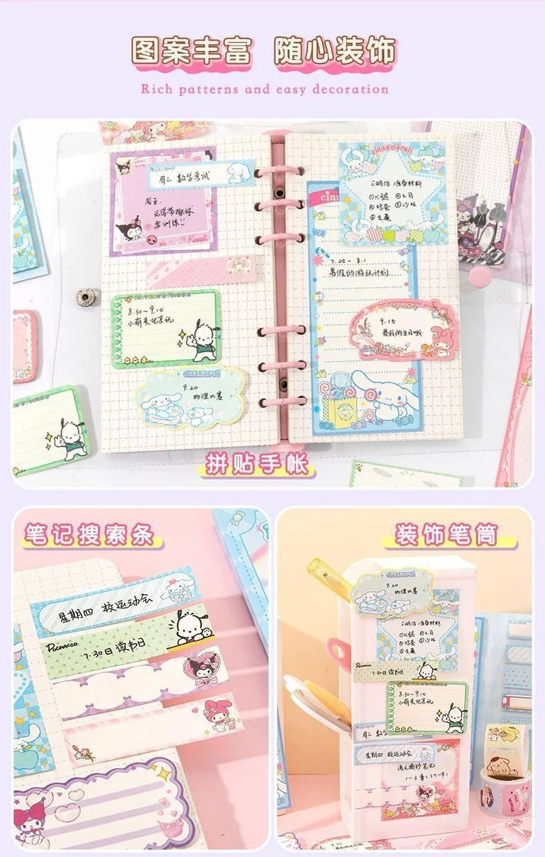 Sanrio Tri-fold Sticky Notes