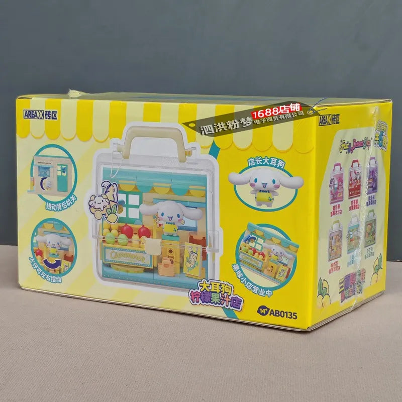 Sanrio Characters Fruit Shop Manager DIY Miniature House Kit