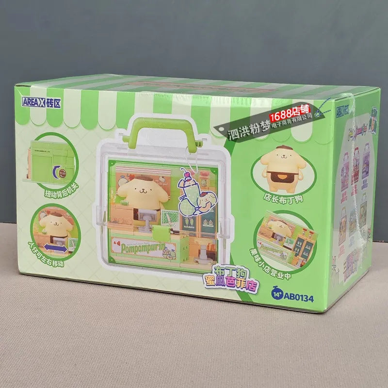 Sanrio Characters Fruit Shop Manager DIY Miniature House Kit