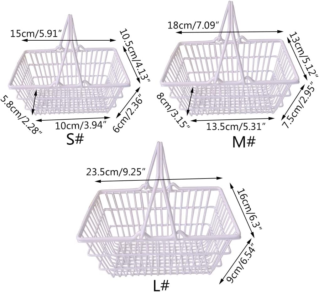 Mini Metal Shopping Basket - Medium