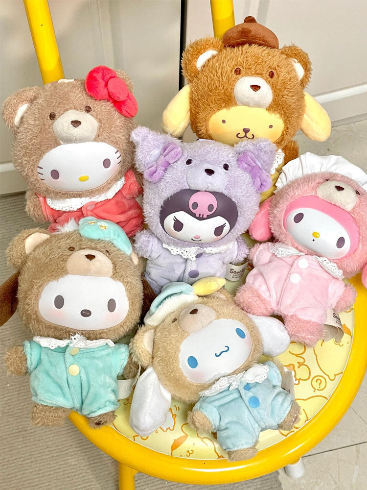 TOPTOY Sanrio Family Latte Baby Plush Doll Series Blind Box