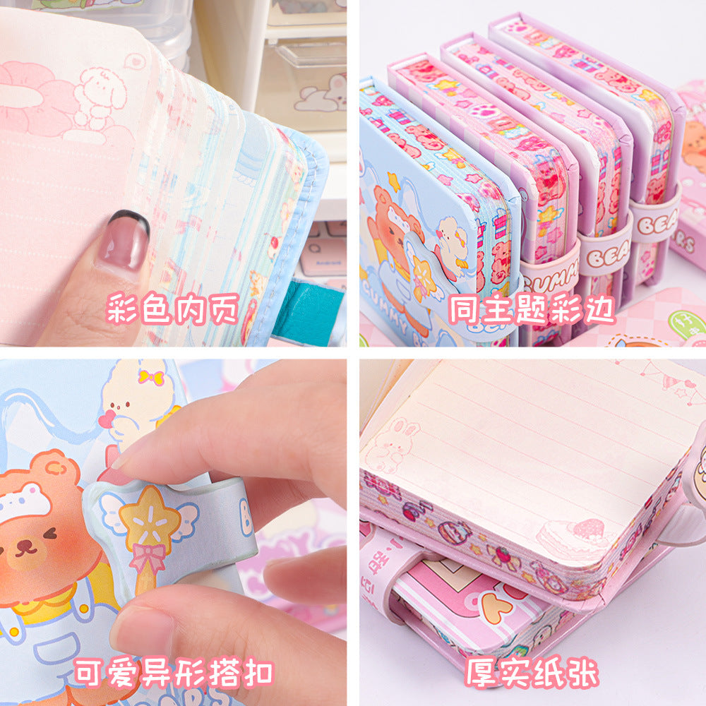 Kawaii Gummy Bear Mini Journal Diary