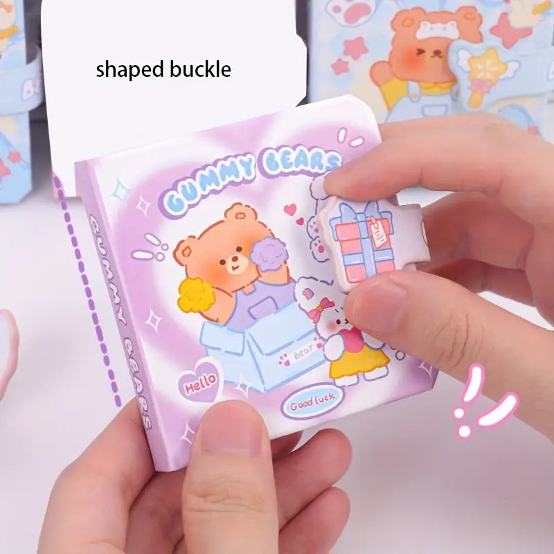 Kawaii Gummy Bear Mini Journal Diary