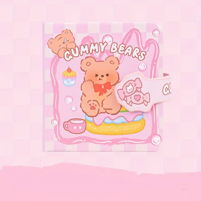 Kawaii Gummy Bear Mini Journal Diary