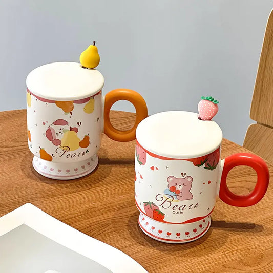 Kawaii Bunny Creative Ceramic Mug