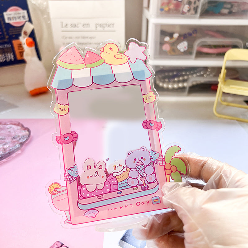 Kawaii Acrylic Photo Display Holder