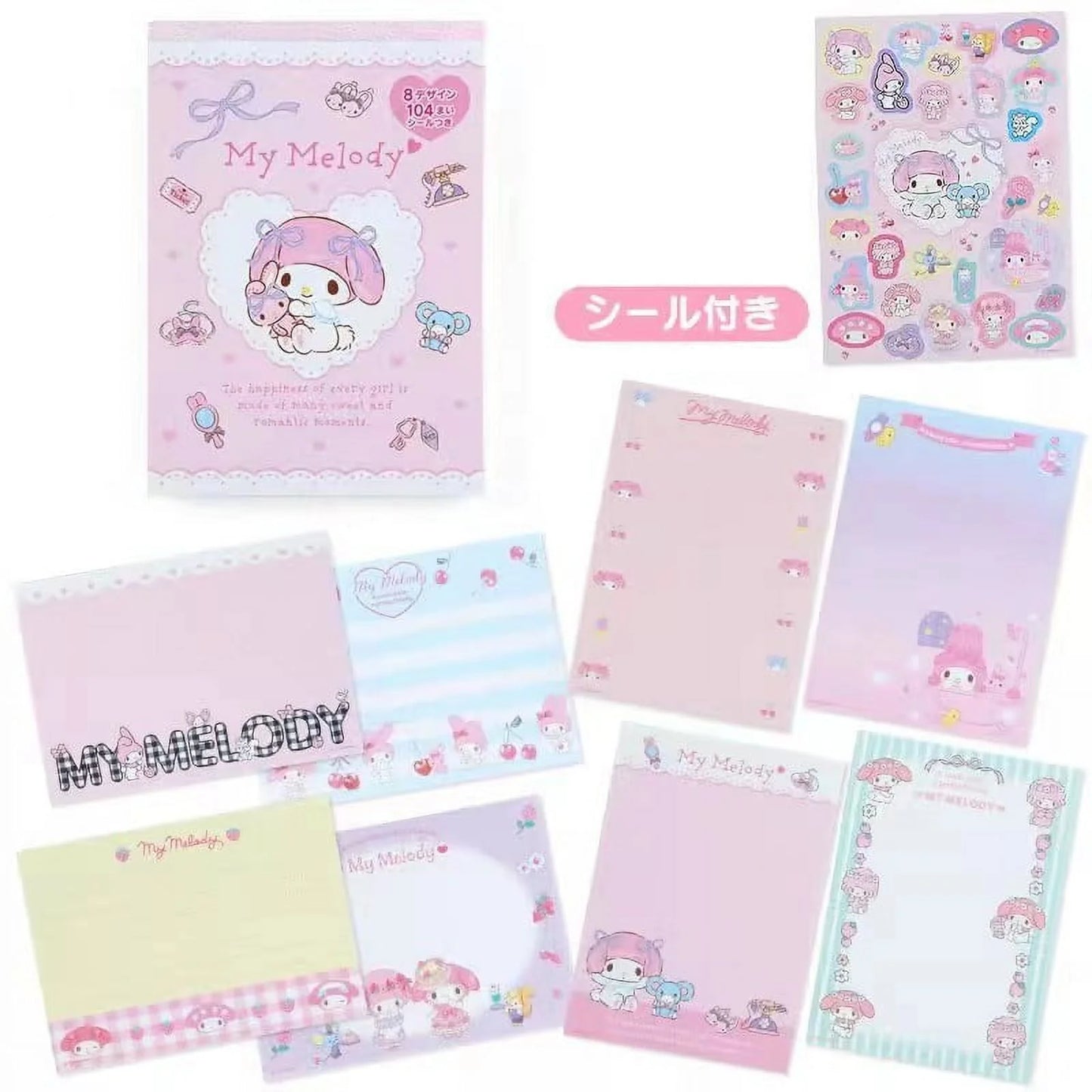 Sanrio Characters Mini Memo Pad/Note Pad - To Do List