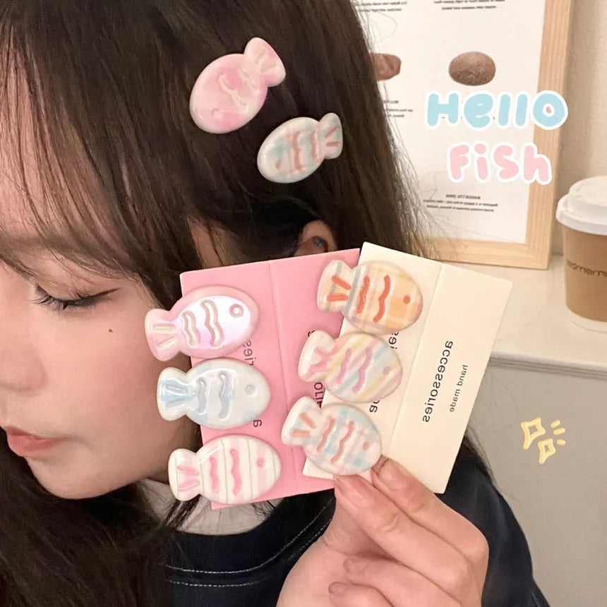 Cute Fish-Shaped Hair Clips