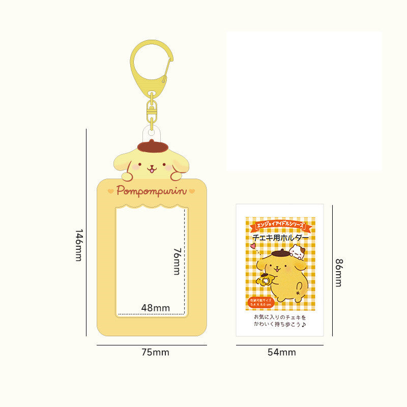 Sanrio Id Card Holder Keychain