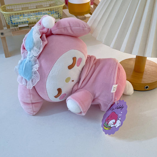 MyMelody Mini Soft Sleeping Plushie - 20cm - Unofficial