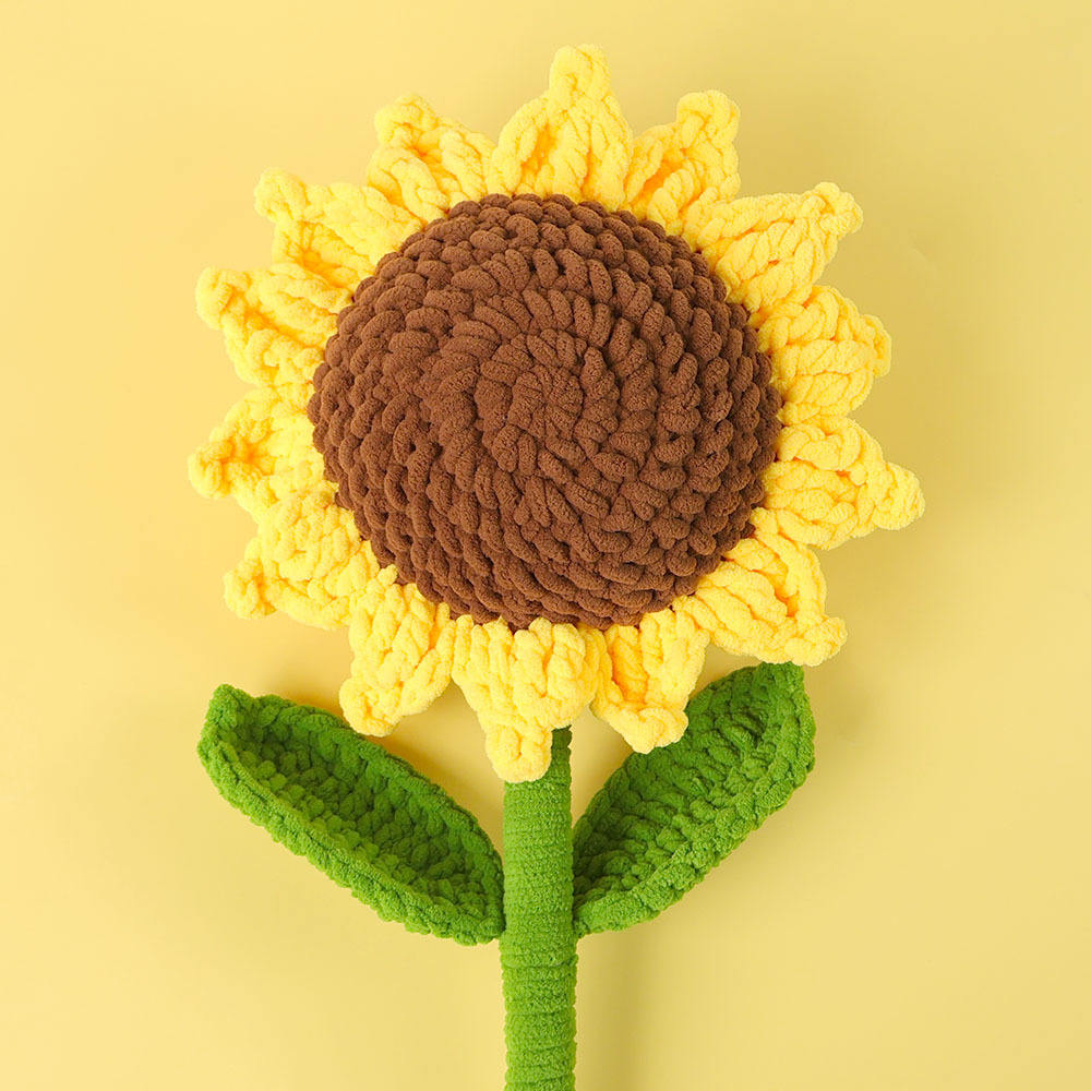 Giant Handmade Sunflower Crochet