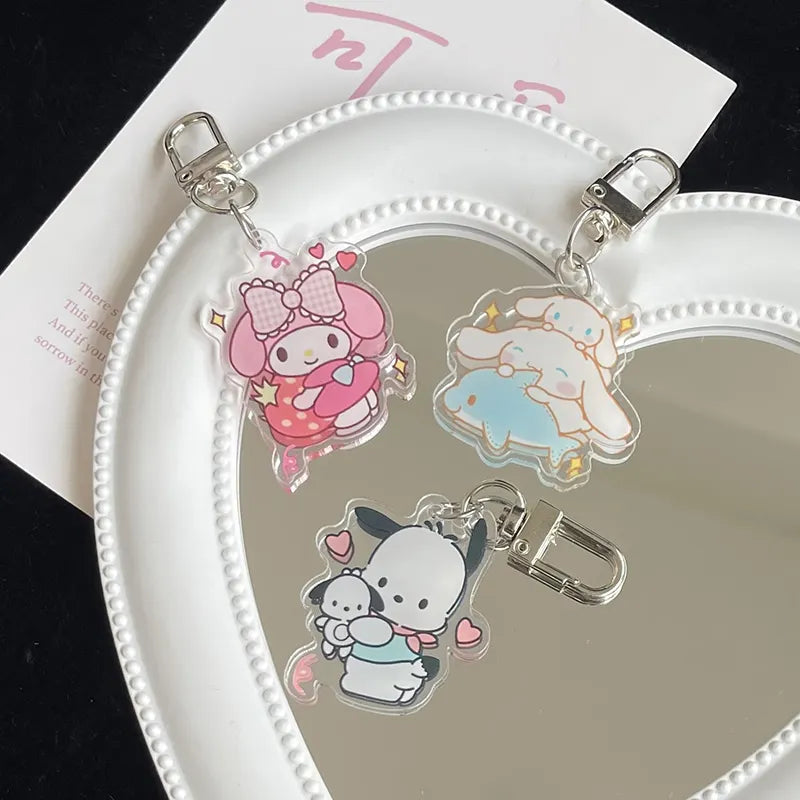 Acrylic Sanrio Keychains