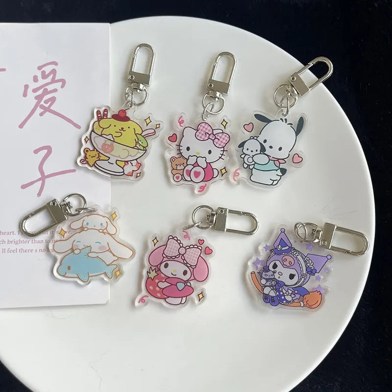 Acrylic Sanrio Keychains