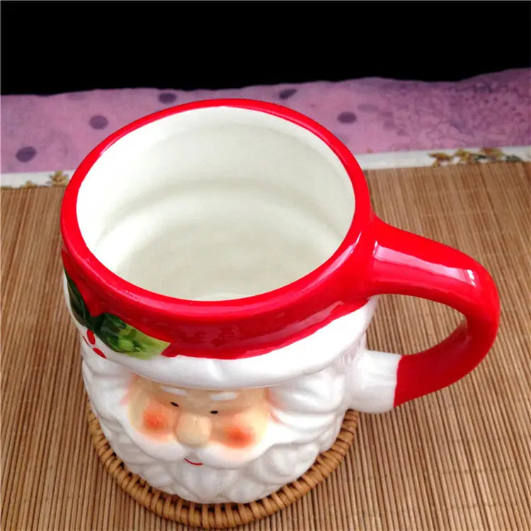 Santa Claus 3D Ceramic Mug