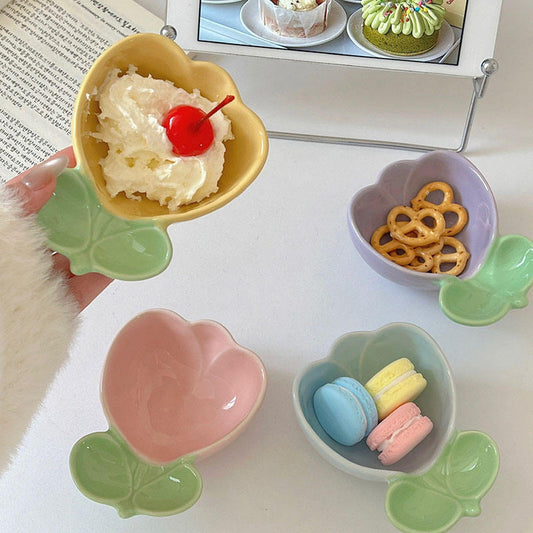 Ceramic Tulip Sauce Cup