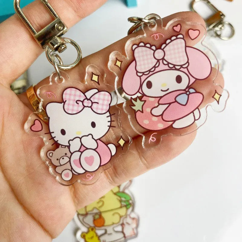 Acrylic Sanrio Keychains