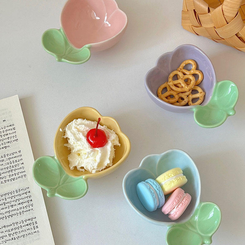 Ceramic Tulip Sauce Cup