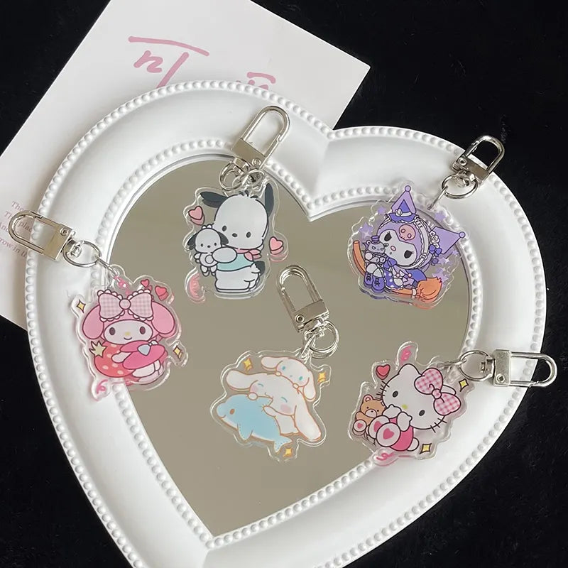 Acrylic Sanrio Keychains