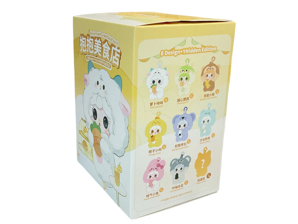 Yooki Gourmet Restaurant Series Plush Blind Box (Single Box - Authentic)
