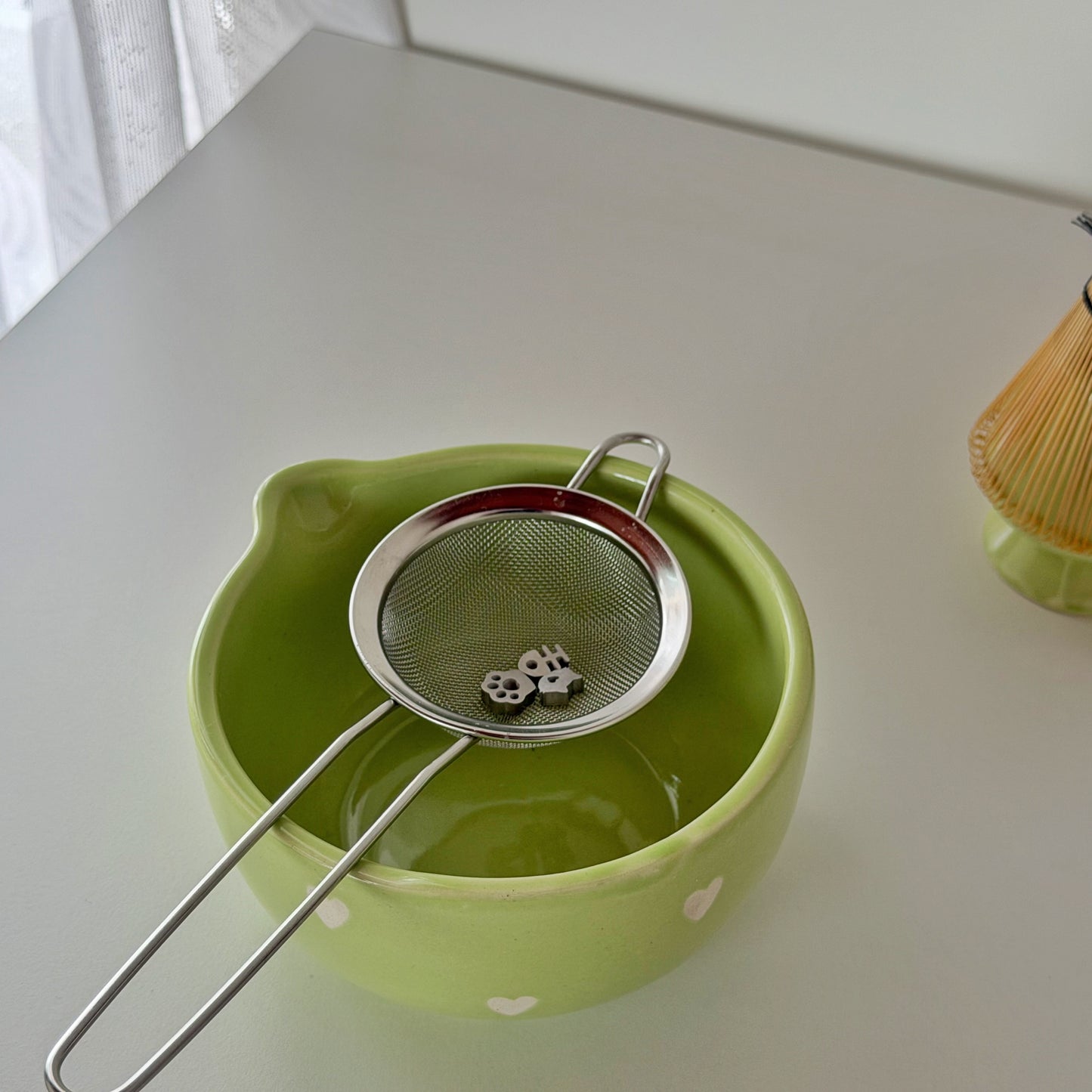 Matcha Sifter Weight - 304 Stainless Steel - Brushed Finish